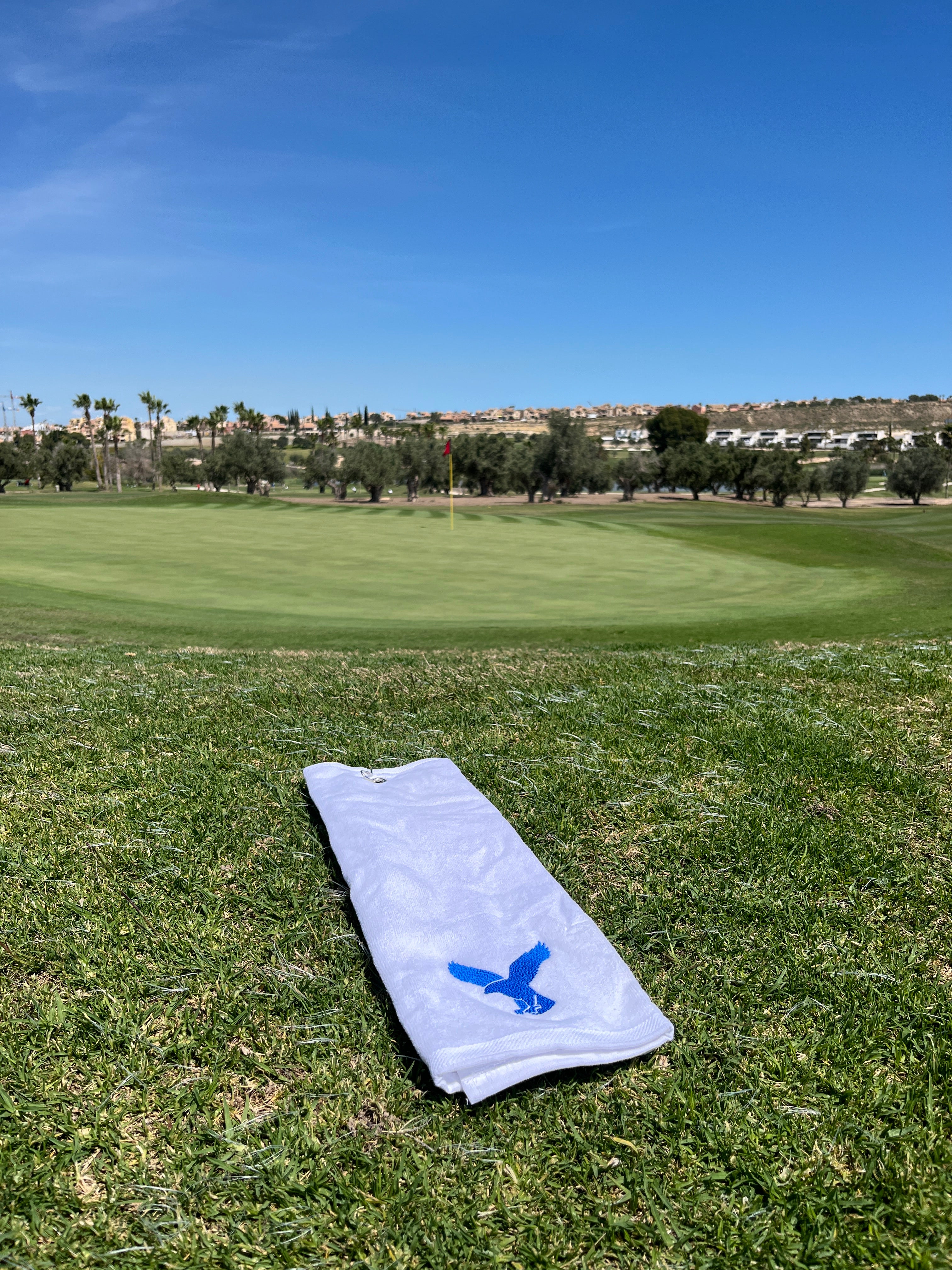 Fálka golfhandklæði