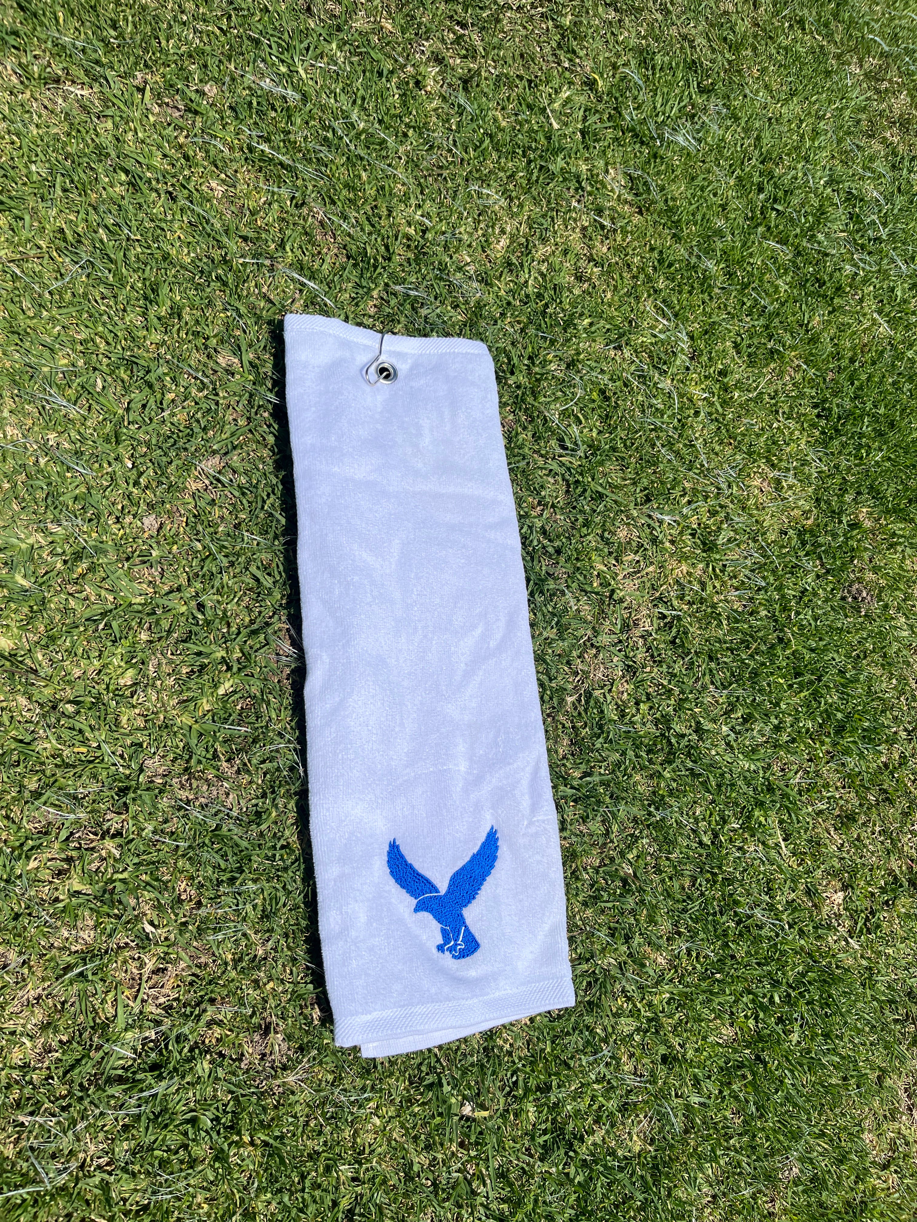 Fálka golfhandklæði